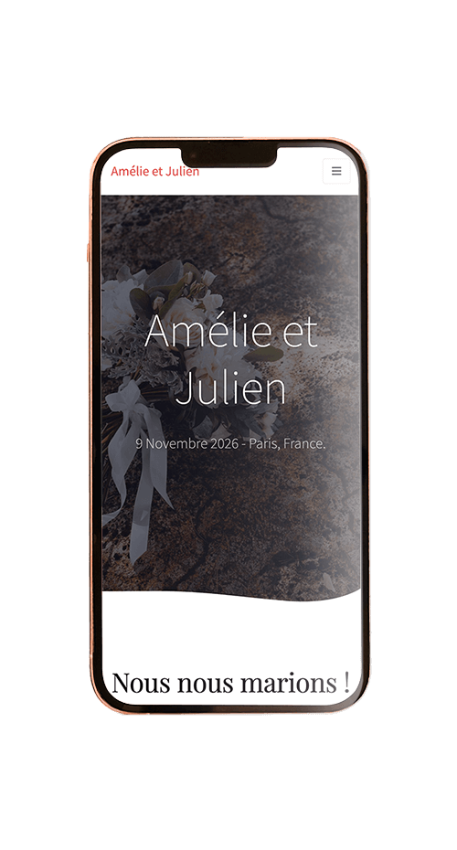 Exemple d'invitations élégantes